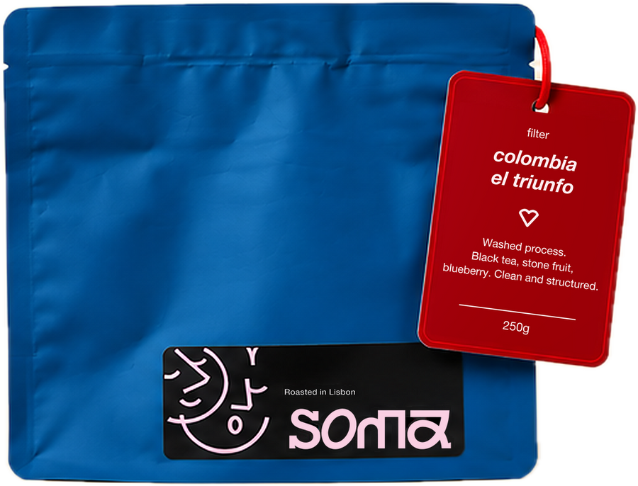 Colombia El Triunfo, SOMA coffee bag, filter, 250 g