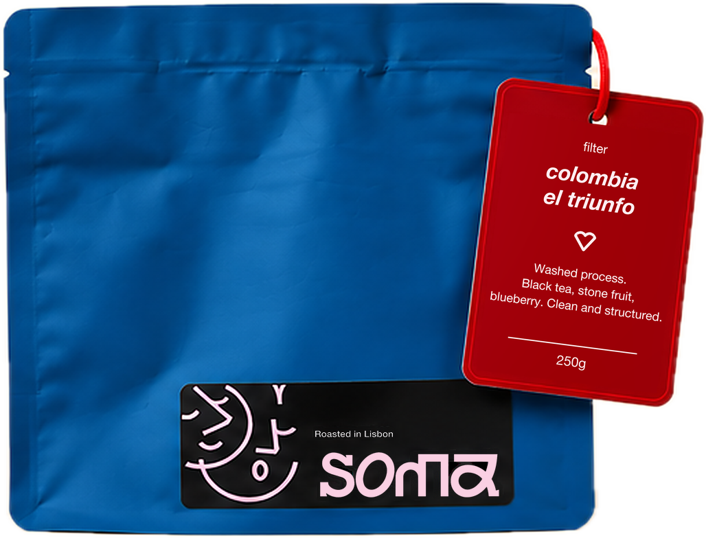 Colombia El Triunfo, SOMA coffee bag, filter, 250 g