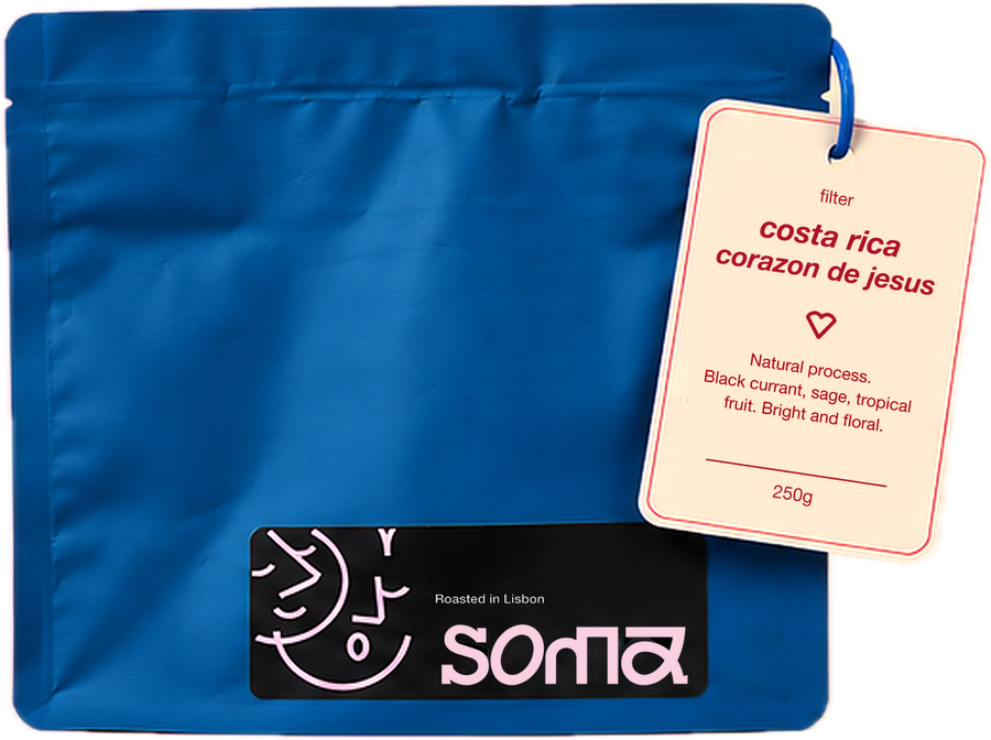Costa Rica Corazon de Jesus, SOMA coffee bag, filter, 250 g