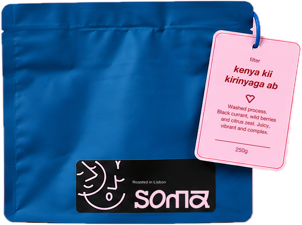 Kenya Kii Kirinyaga AB, SOMA coffee bag, filter, 250 g